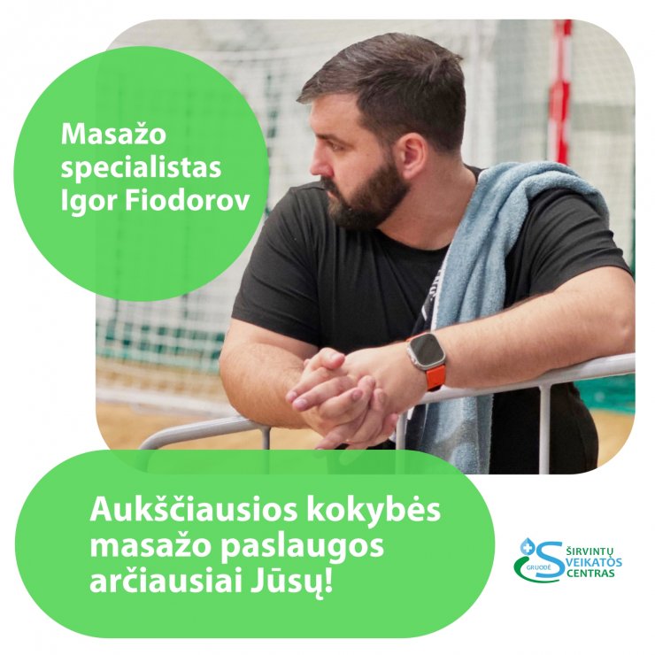 Aukščiausios kokybės masažo paslaugos arčiausiai Jūsų!