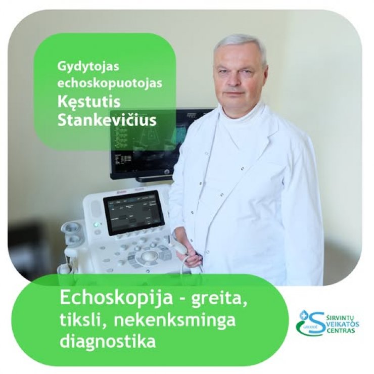 Echoskopija - greita, tiksli, nekenksminga diagnostika