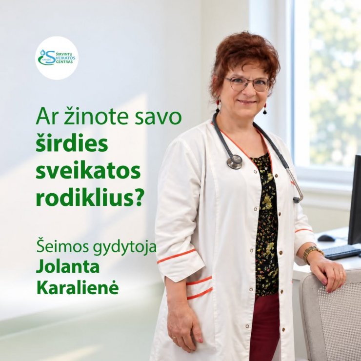 Ar žinote savo širdies sveikatos rodiklius? 